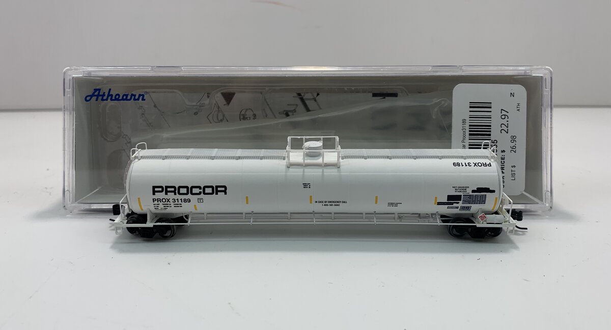 Athearn 23555 N Procor 33,900-Gallon LPG Tank/Early #31189