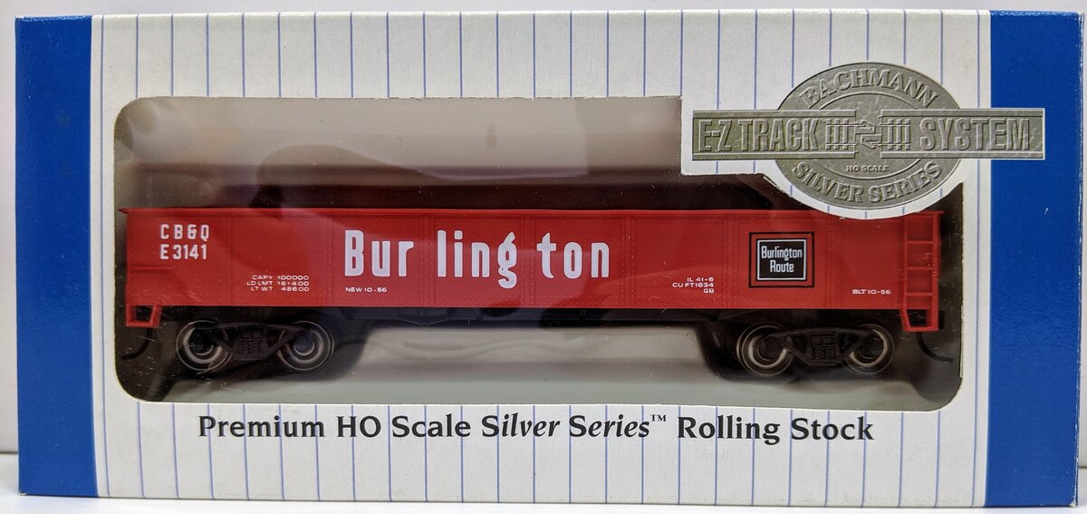 Bachmann 17216 HO Scale Burlington #314140' Gondola