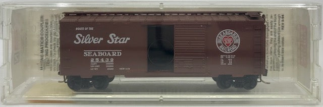 Micro-Trains 02000650 N Scale Seaboard Air Line 40' Single Door Boxcar #25439