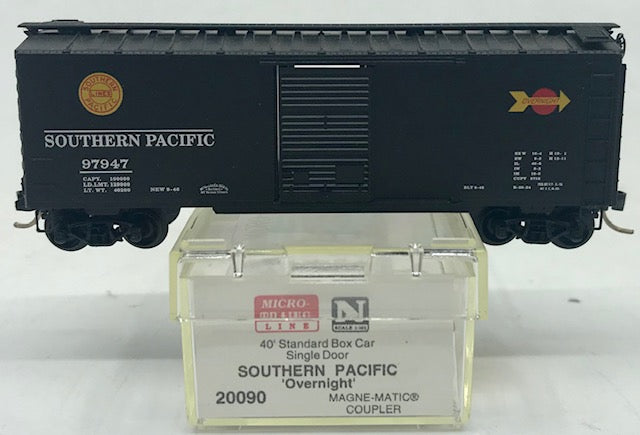 Micro-Trains 02000090 N Southern Pacific 40' Single Door Boxcar #97947