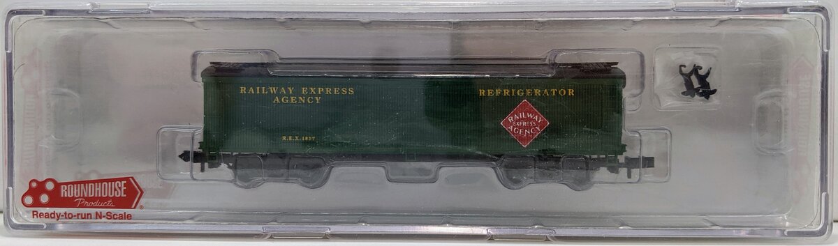 Roundhouse 82702 N Scale Railway Express Agency 50' Refrigerator Car #1816