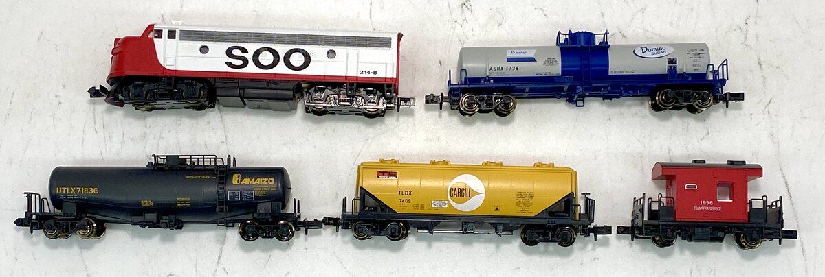 Kato 106-0006 SOO Line F7 N Gauge Diesel Freight Starter