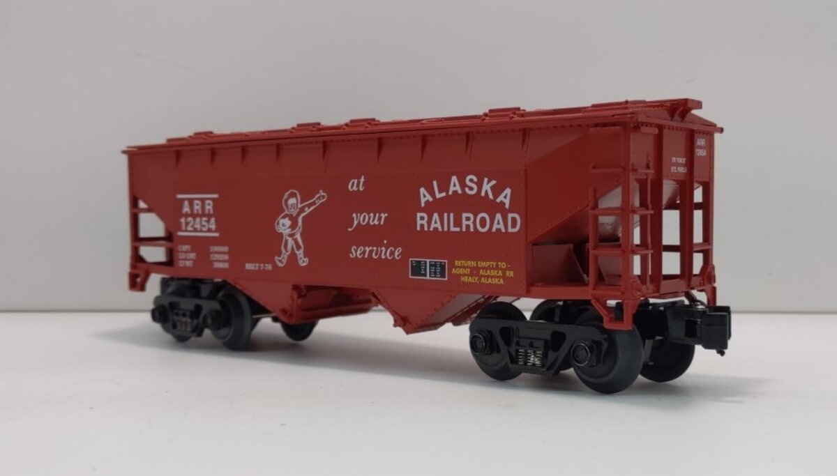 RMT 96333 O Alaska 2-Bay Covered Hopper #12453