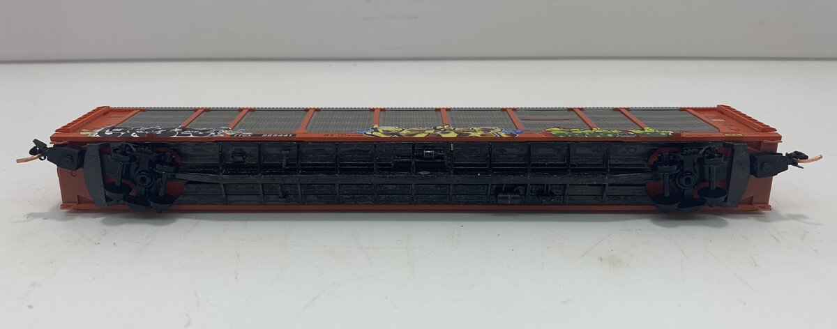 Micro-Trains 11144160 N BNSF 89' Tri-Level Closed Auto Rack #965411