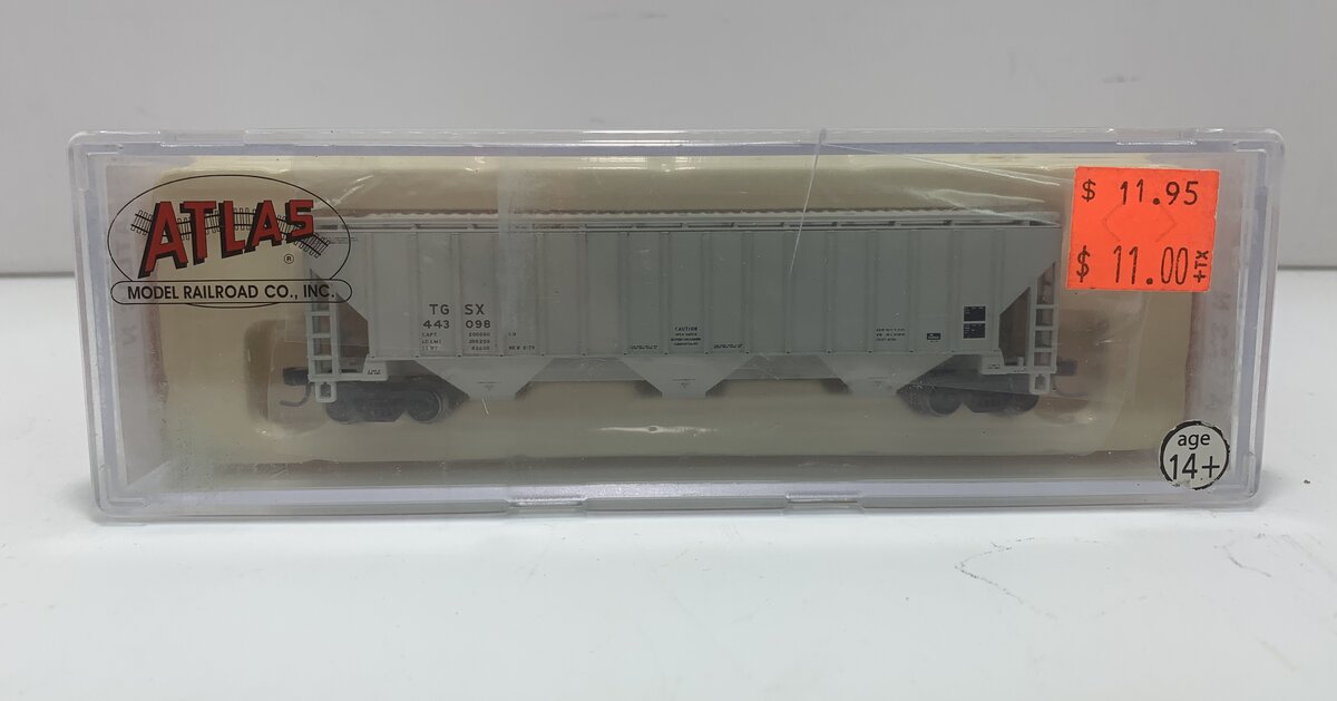 Atlas 50000312 N Scale Texasgulf 4750 Covered Hopper