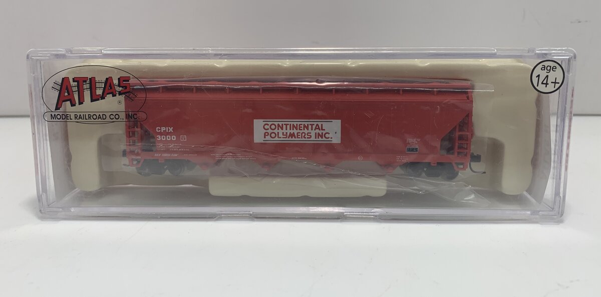 Atlas 50000088 N Scale Continental Polymers 5250 Hopper #3000