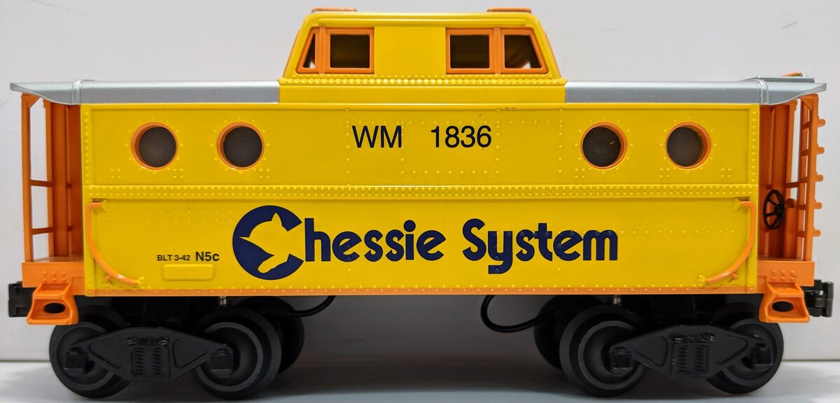 Williams 47707 Chessie N5C Porthole Caboose 1836