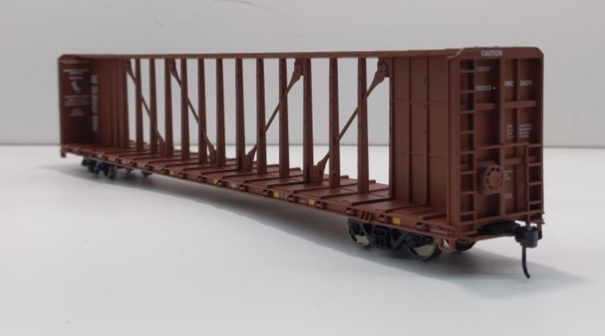 Walthers 932-41451 HO DWC 72' Centerbeam Flat Car #626678