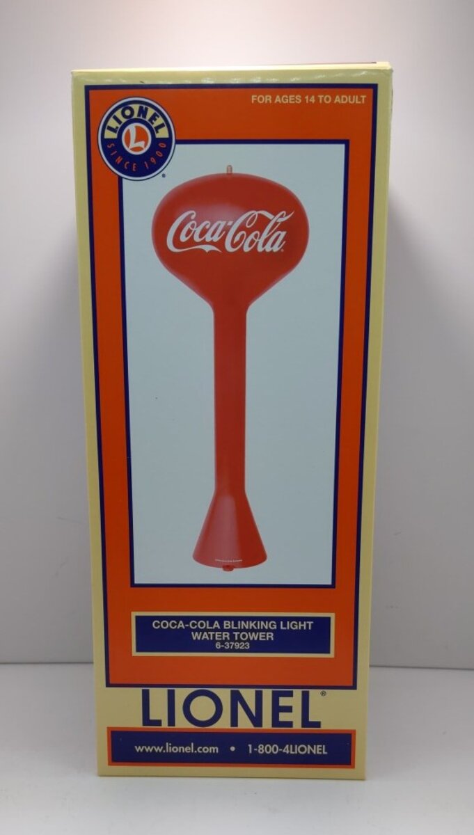 Lionel 6-37923 Coca-Cola/Coke Blinking Light Water Tower – Trainz