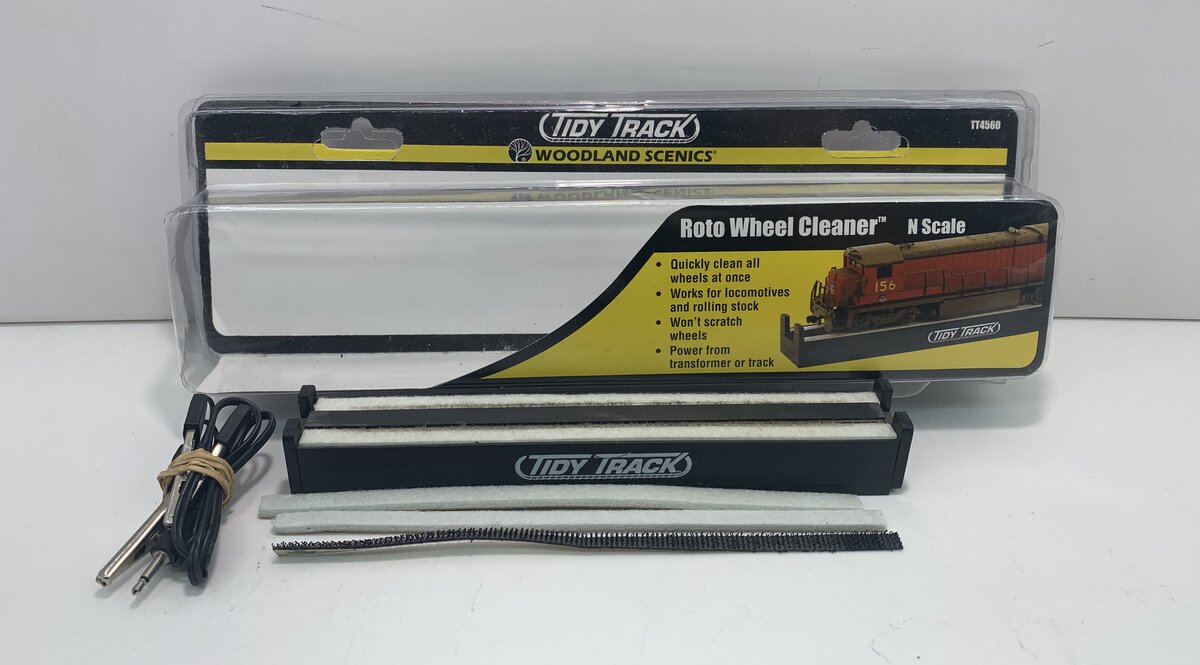 Woodland Scenics TT4560 N Tidy Track Roto Wheel Cleaner