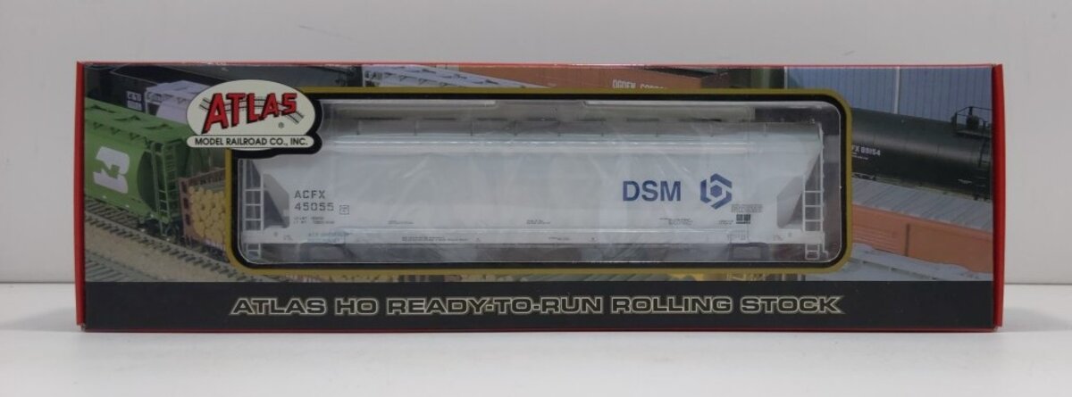 Atlas 1516-1 HO Scale DSM Centerflow Hopper #45055