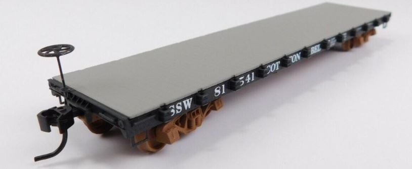 Ertl 1374 HO Scale St. Louis & Southwestern 50 Ton 40' Flat Car # 81541