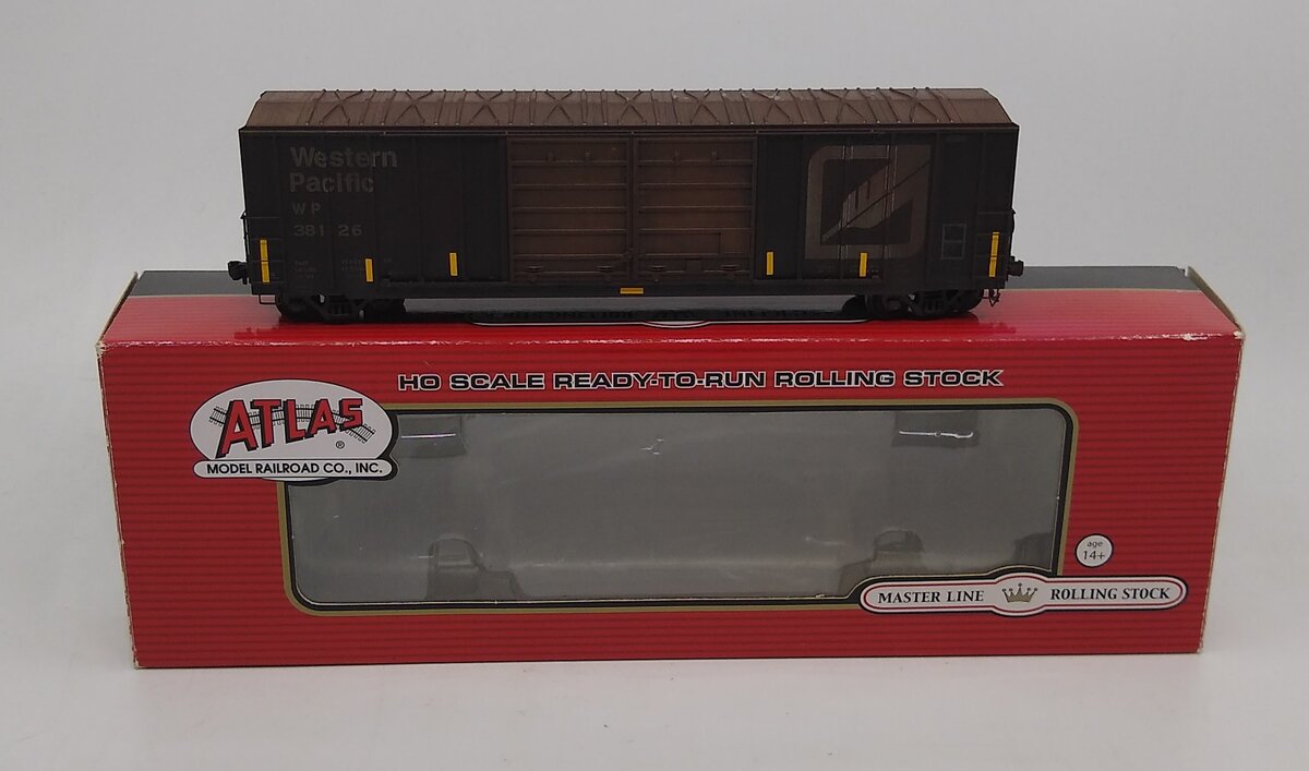 Atlas 20001955 HO Western Pacific Centered Double-Door Boxcar #38126
