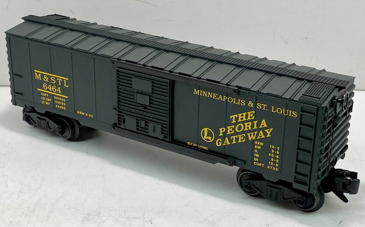 Lionel 6-27791 O Gauge Archive Minneapolis & St. Louis 6464-05 Boxcar #6464