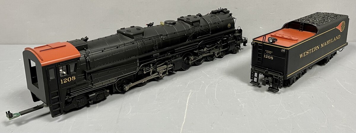 MTH 20-3242-1 WM 4-6-6-4 M-2 Challenger Steam Locomotive w/PS2 #1208