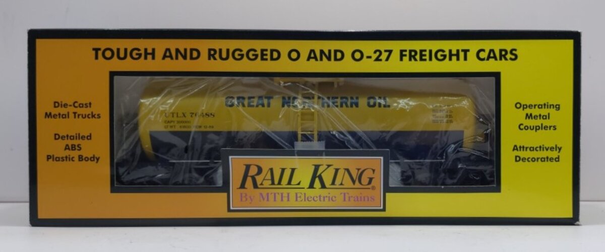 MTH 30-73483 O Great Northern Oil RailKing Modern Tank Car