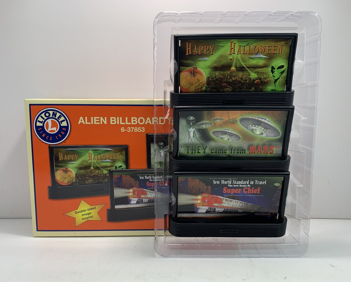 Lionel 6-37853 O Alien Billboard Set