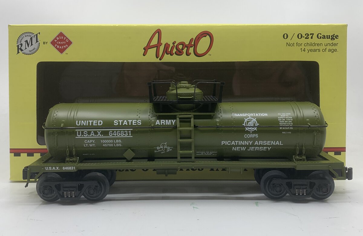 RMT 96831A O Tank Car US Army #646831/Picatinny
