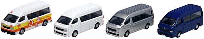 Kato 23-545 N Scale Toyota Minivans (Pack of 4)