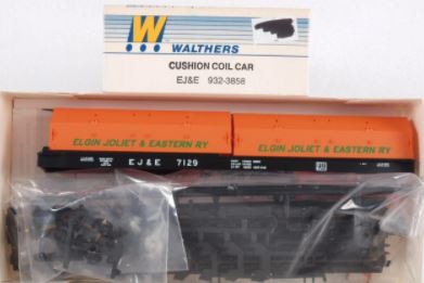 Walthers 932-3858 HO Elgin Joliet & Eastern Cushioned Coil Car Kit #7129