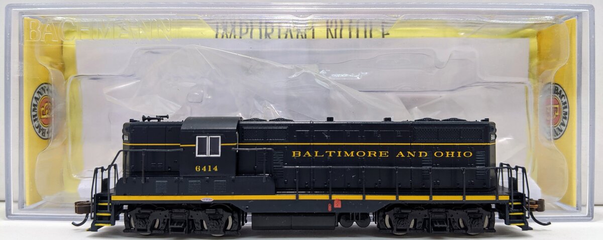 Bachmann 62454 N Scale Baltimore & Ohio GP7 w/DCC #6414