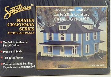 Bachmann Spectrum 88051 N Scale Early 20th Century Catalog House Building Kit