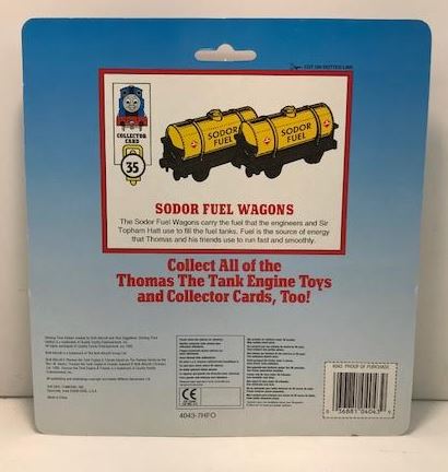 Ertl 4043 Thomas & Friends Plastic Sodor Fuel Wagons