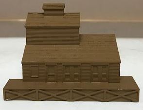 Marklin 2633 Z Mini-Club Feed Mill Classic American Series Resin Assembled