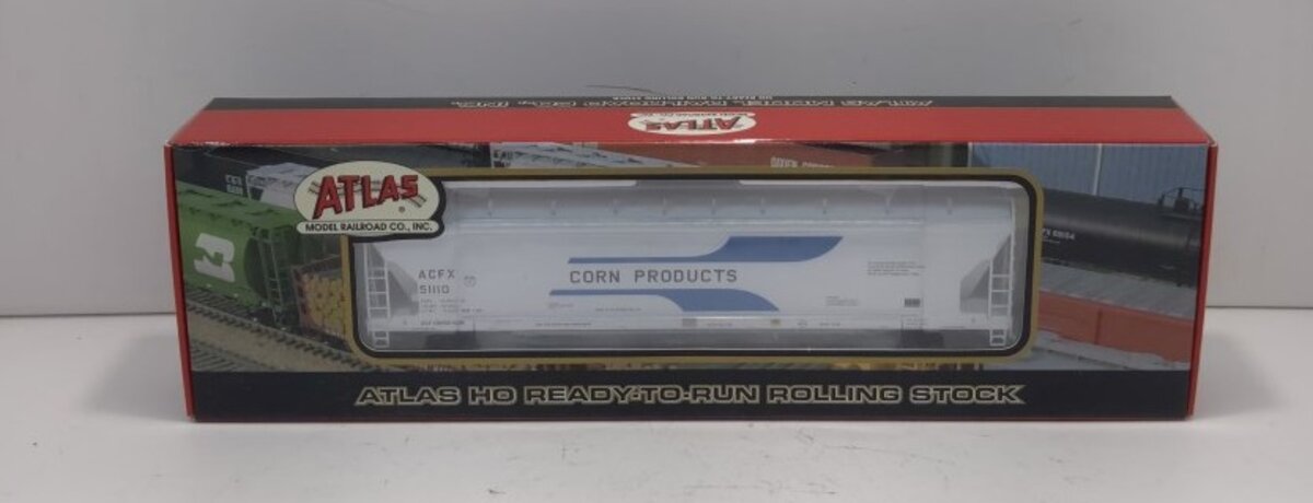 Atlas 1504-1 HO Scale Corn Products ACF Pressure Aide Center Flow Hopper #51110
