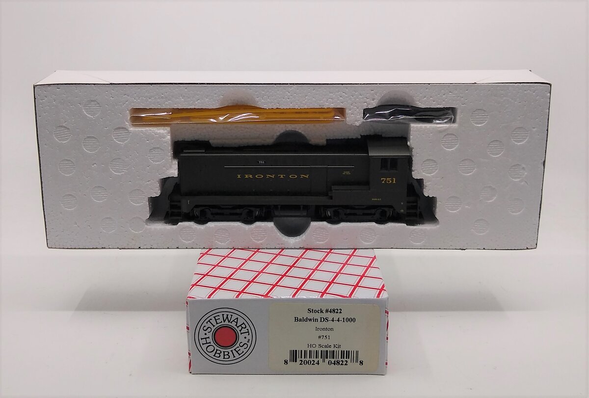 Stewart 4822 HO Ironton Diesel Baldwin DS-4-4-1000 - Powered #751