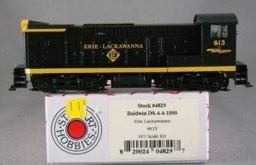 Stewart 4829 HO Erie Lackawanna Baldwin DS-4-4-1000 Diesel Locomotive #613