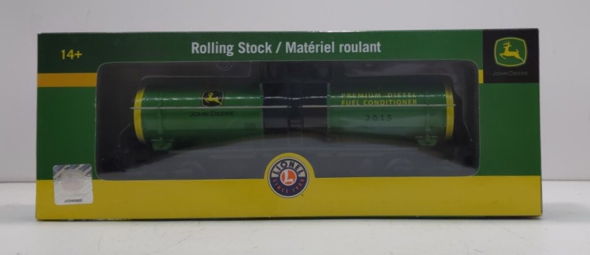 Lionel 6-82253 O Gauge John Deere Single Dome Tank Car