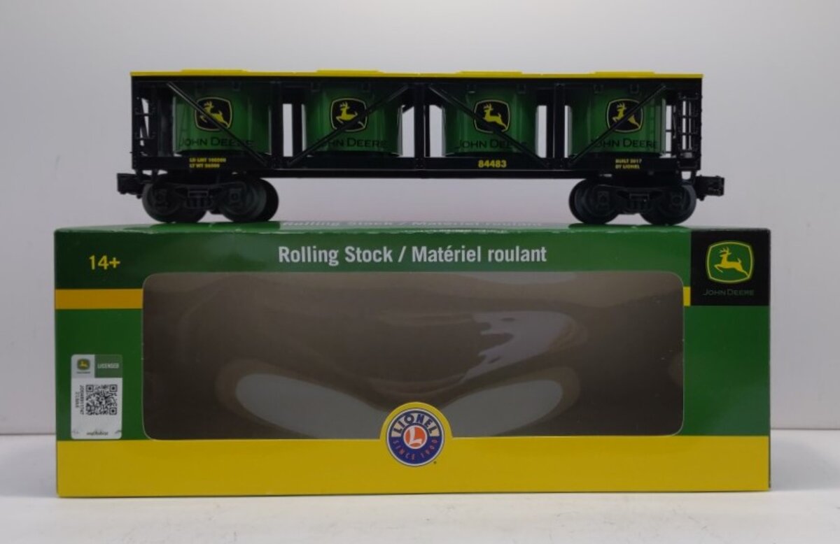 Lionel 6-84483 O Gauge John Deere Grain Vat Car