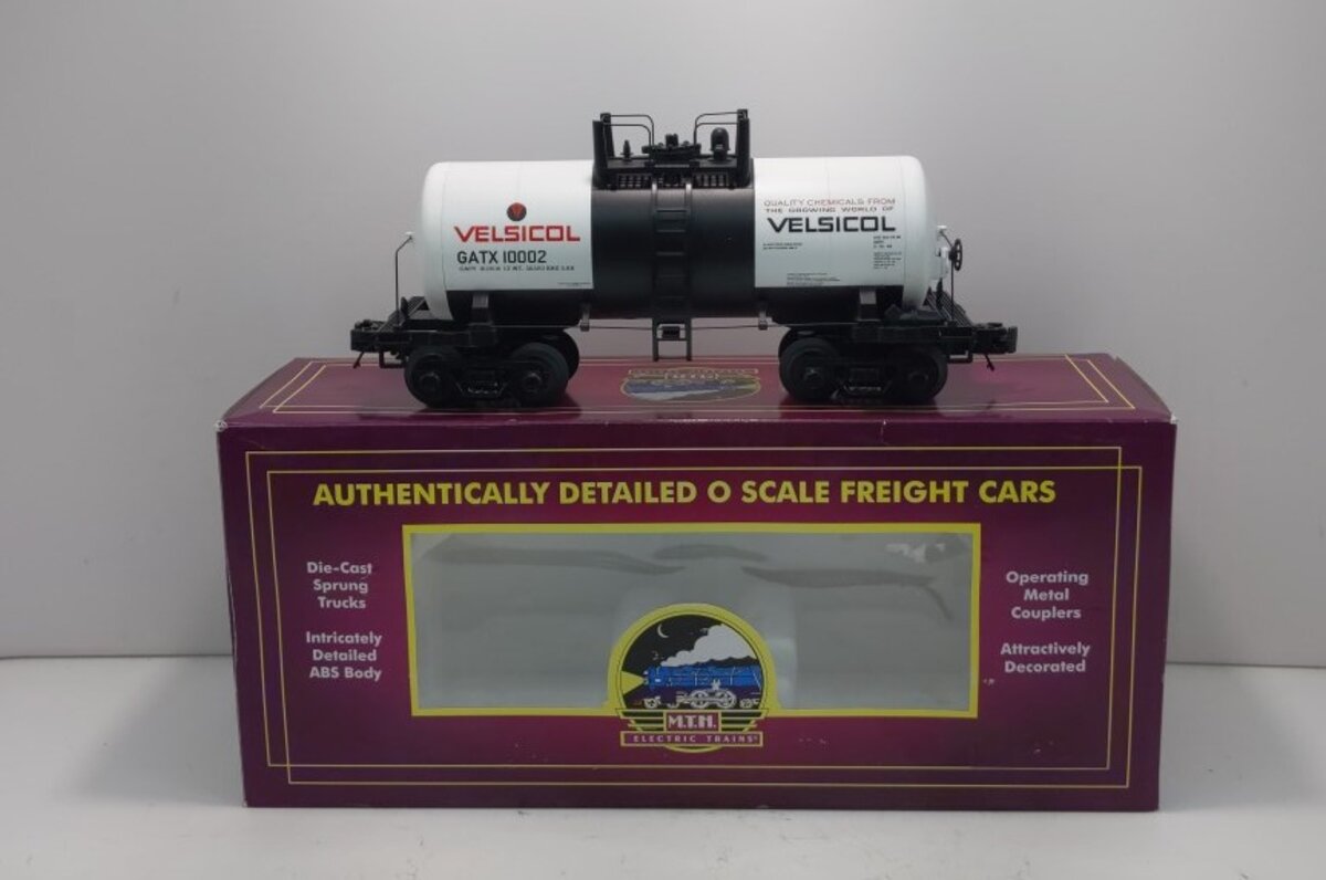 MTH 20-96215 Velsicol 8000 Gallon Tank Car #10002