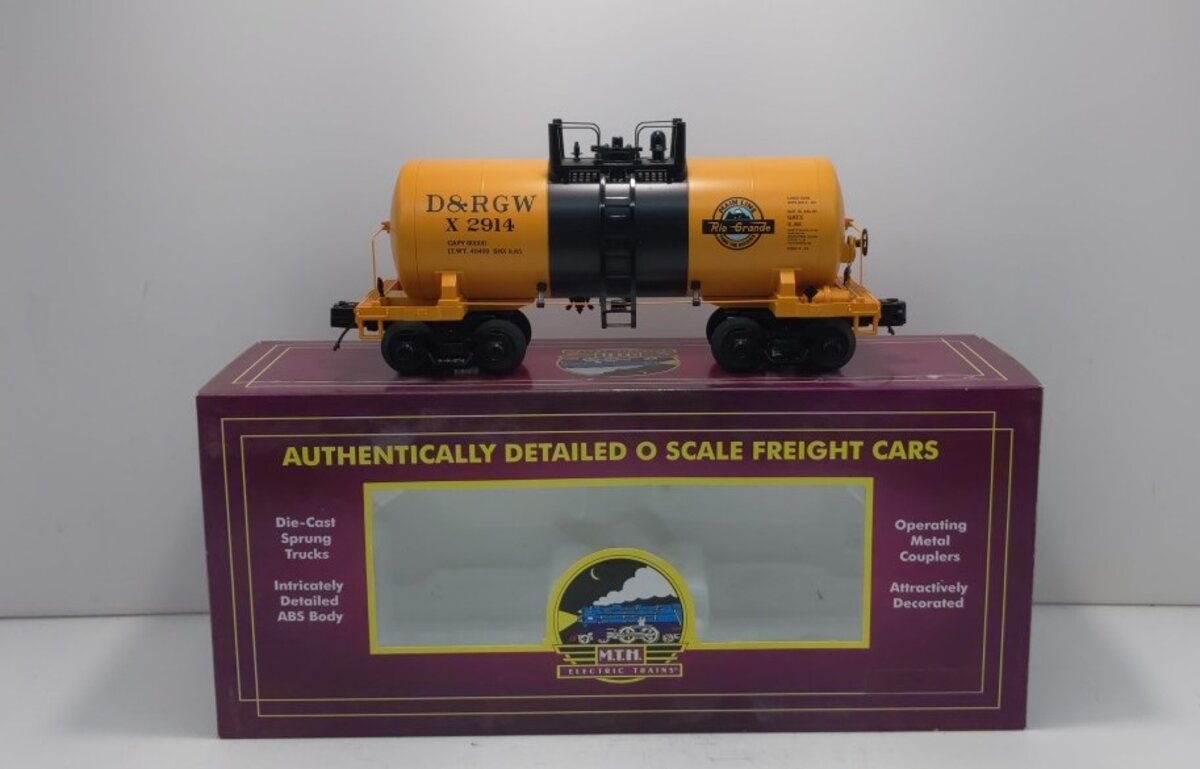 MTH 20-96736 O Denver & Rio Grande Premier 8000 Gallon Tank Car