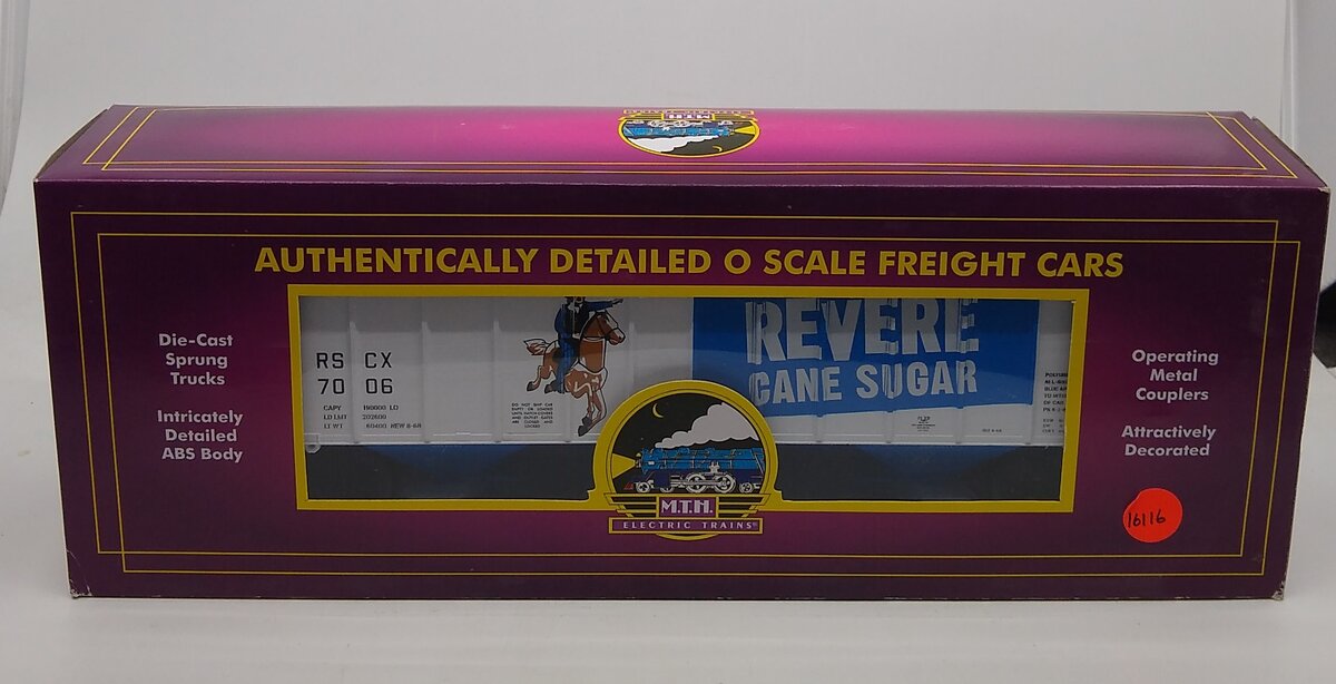 MTH 20-97354 Revere Sugar PS-2CD High-Sided Hopper Car #7006