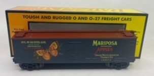 MTH 30-78191 O Mariposa Apples 40’ Woodsided Reefer Car #10973