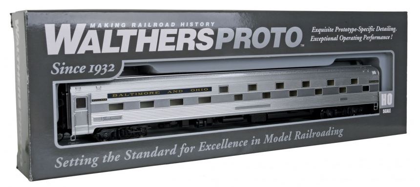 Walthers 920-9403 HO Baltimore & Ohio 85' Budd 24-8 Slumbercoach Sleeper