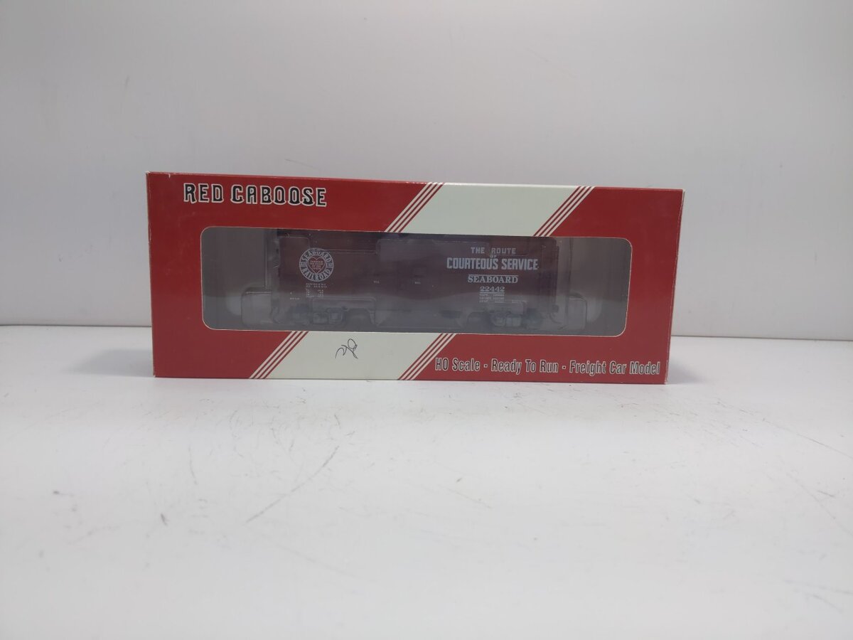 Red Caboose RR-38568-6 HO Seaboard Double Door Box Car #22442