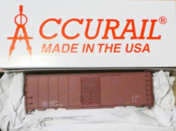 Accurail 3599 40' AAR sd stl bx Data ox
