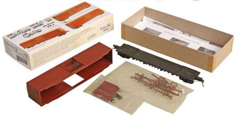 Kadee 4115 HO Undecorated 50' PS-1 Boxcar Kit