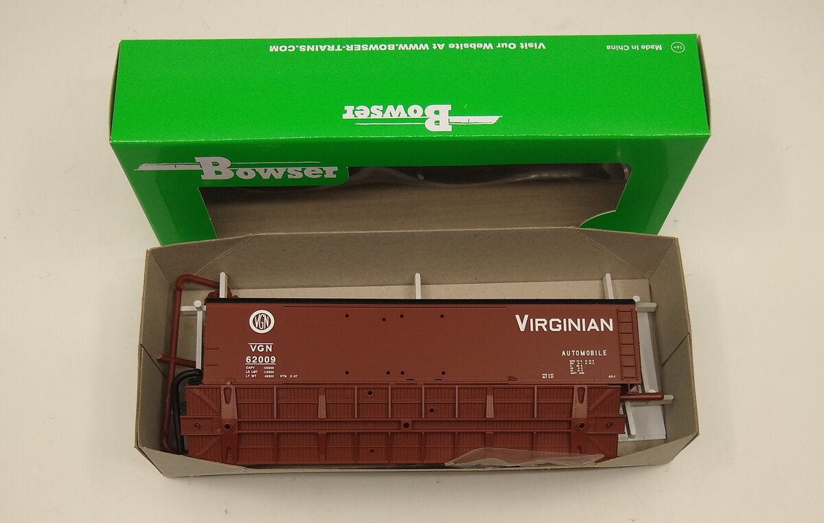 Bowser 60169 HO Virginian X32 4 Door Boxcar #62026
