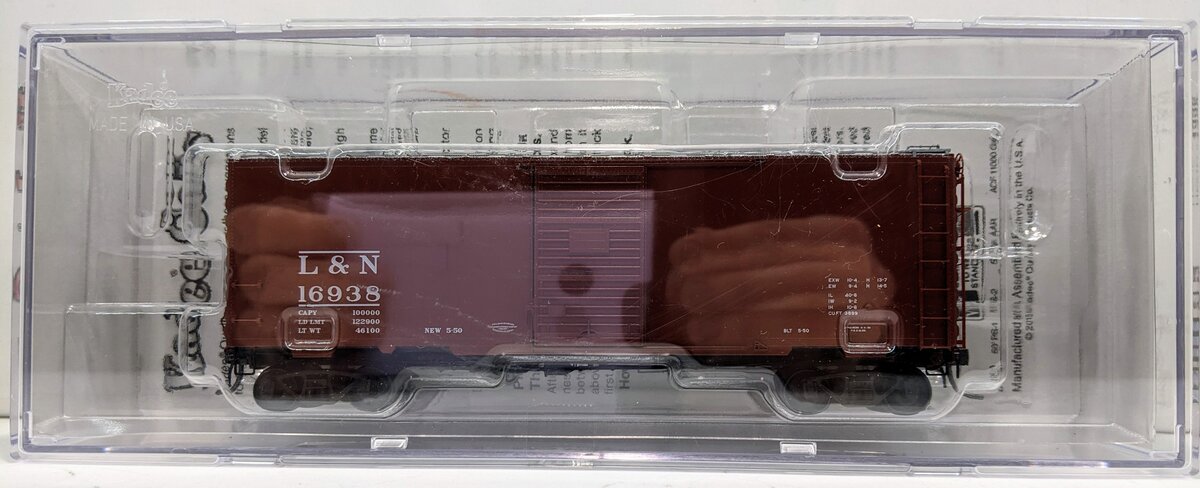 Kadee 4325 HO Scale Lousiville & Nashville 40' PS-1 Boxcar #16938