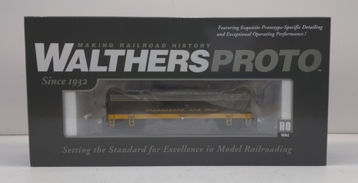 Walthers 920-40913 HO Chesapeake & Ohio EMD F7A-B Set Diesel Loco #7050/7525