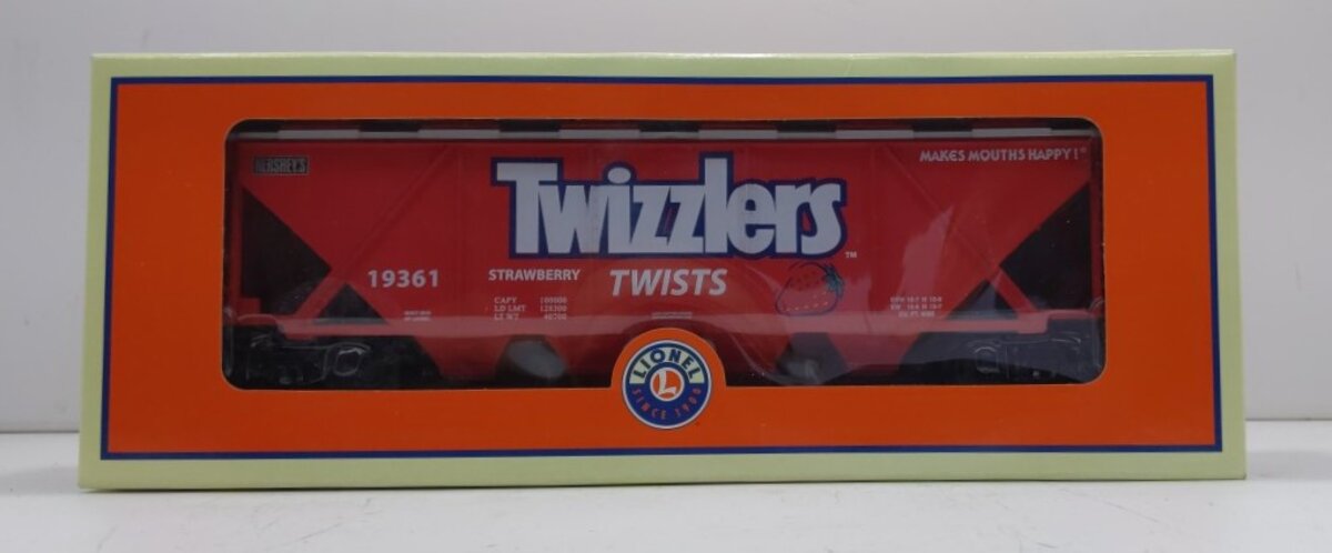 Lionel 6-19361 O Twizzlers Licorice Quad Hopper