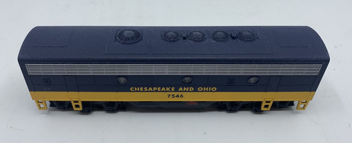 Bachmann 63808 HO Chesapeake & Ohio F7B Locomotive #7546