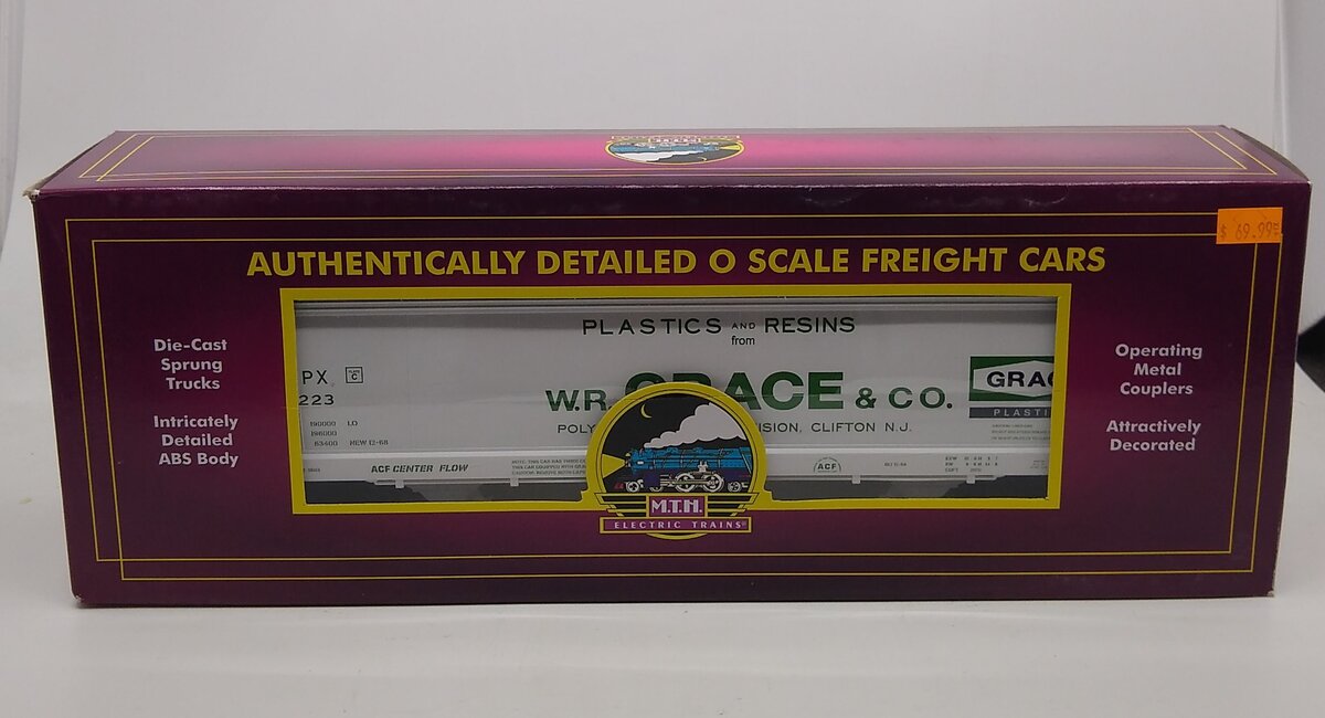 MTH 20-97898 O W.R. Grace & Company 3-Bay Centerflow Hopper #52223
