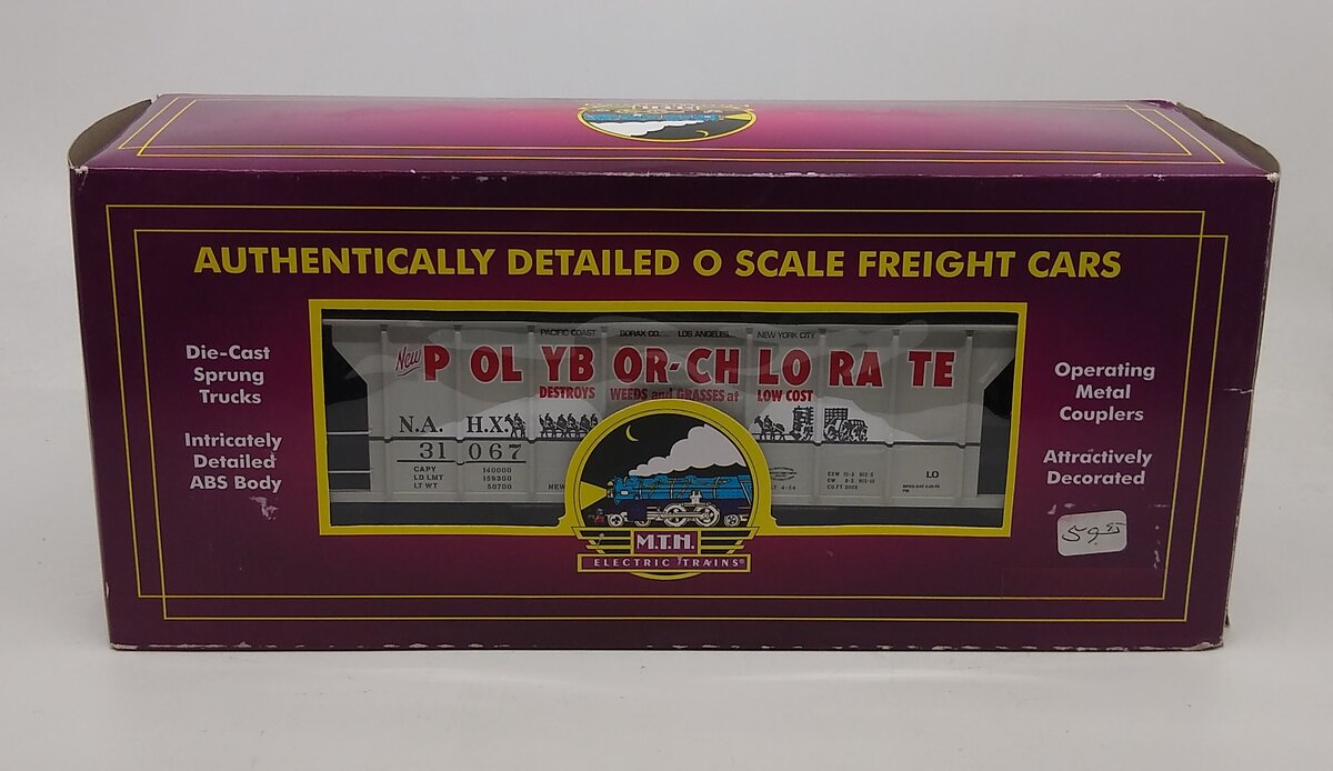 MTH 20-97299 O Polybor-Chlorate PS-2 Cvd.Hopper #31068