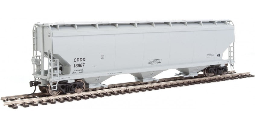 Walthers 910-7619 HO Scale CRDX 60' NSC 5150 3-Bay Covered Hopper #13867