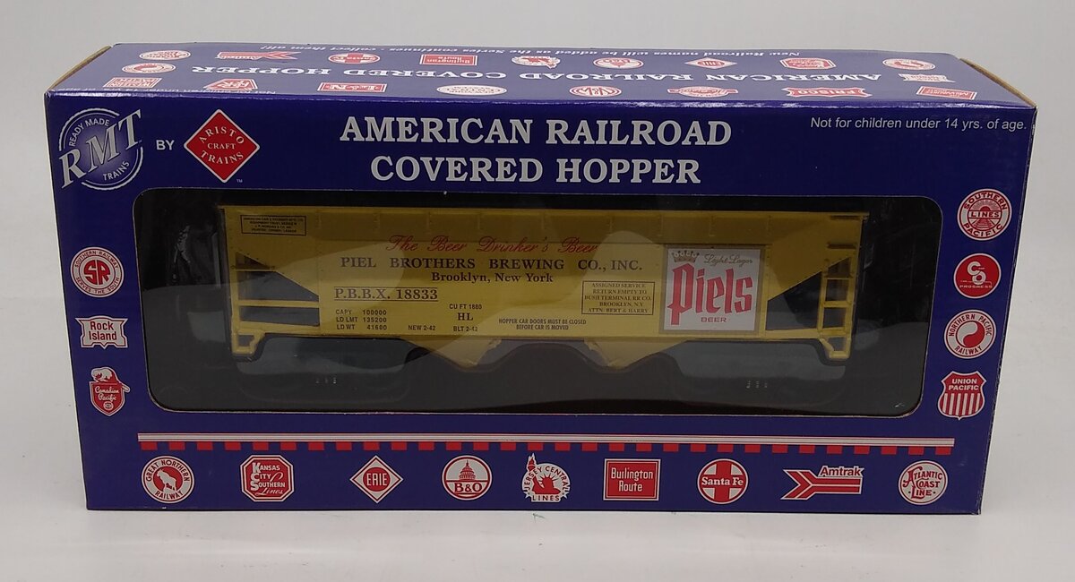 RMT 96388 O 2-Bay Cvd. Hopper Piels Beer/2pk
